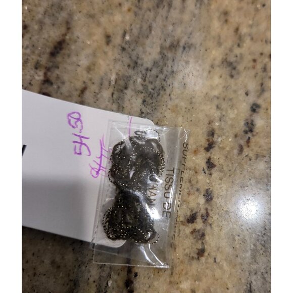 New! Jones New York Women L Green Sparkle Stripe Merino Wool Blend Sweater - Picture 8 of 12